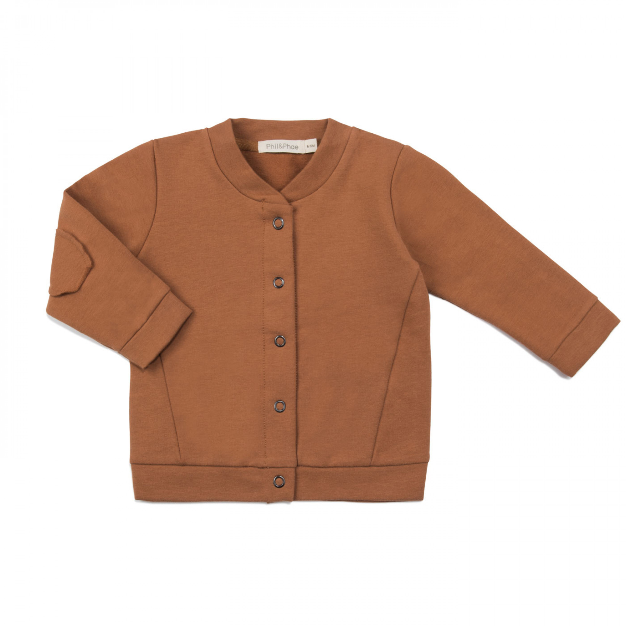 Baby sweat cardigan - soft organic cotton - Phil & Phae