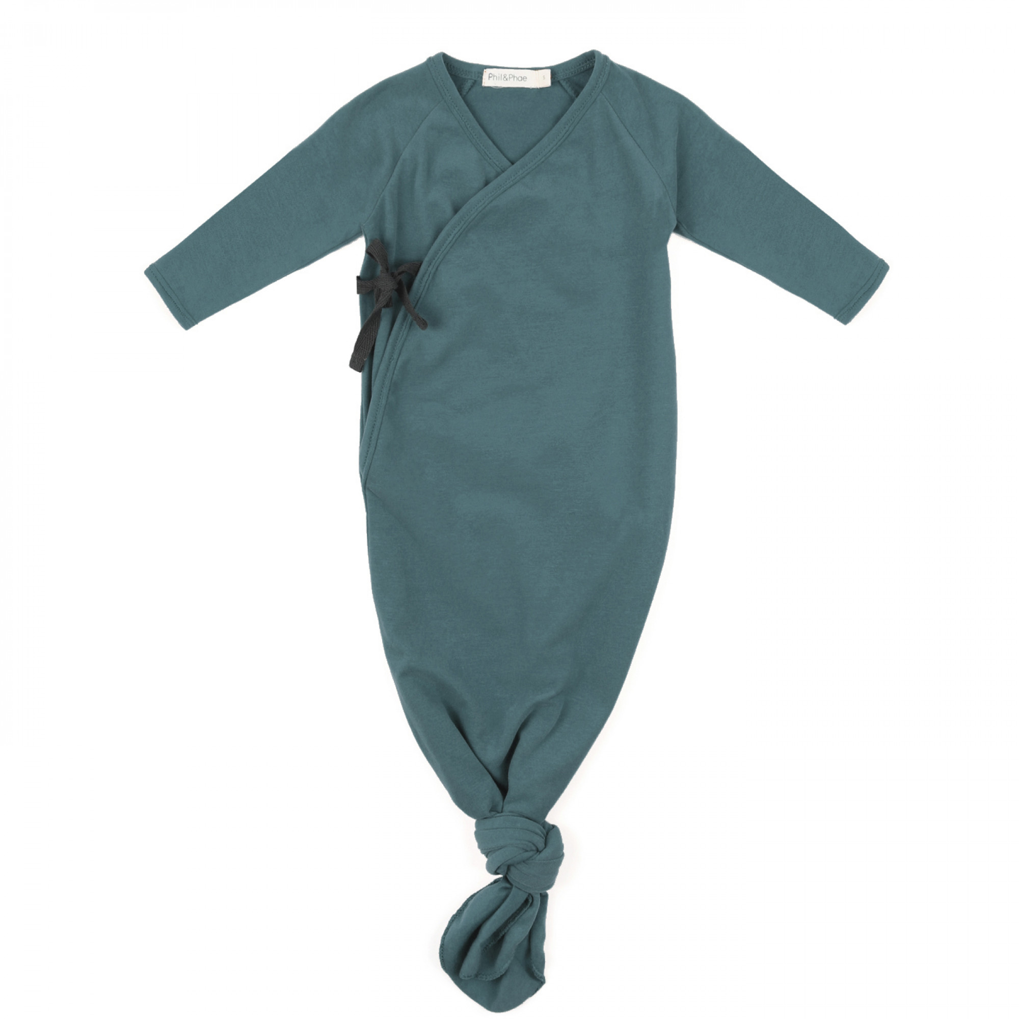 knotted newborn gown