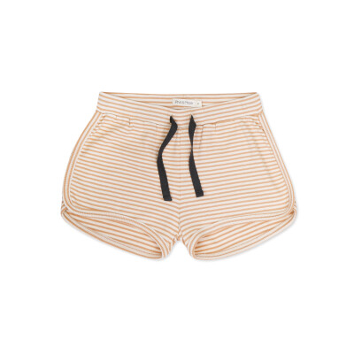 Rib shorts stripes