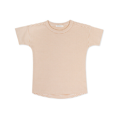 Rib tee s/s stripes