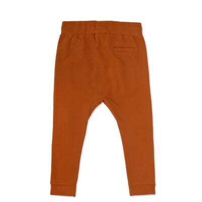 Drop-crotch sweat pants