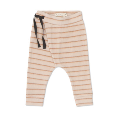 Teddy harem pants stripes