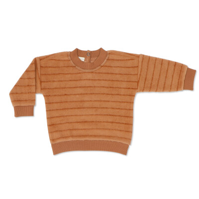 Teddy baby sweater stripes