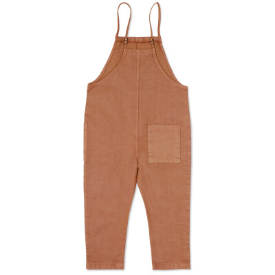 Twill loose dungarees