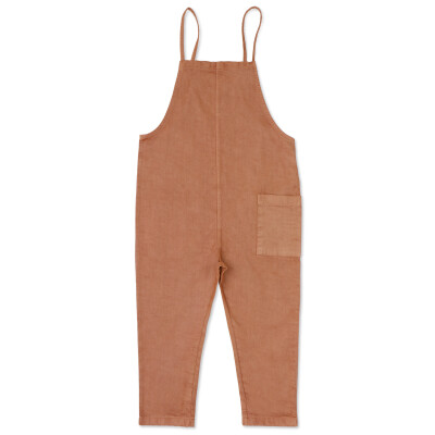 Twill loose dungarees