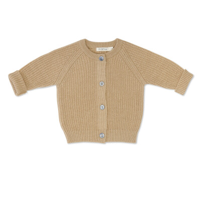 Cashmere-blend baby cardigan