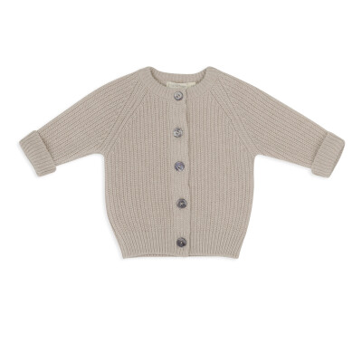 Cashmere-blend baby cardigan