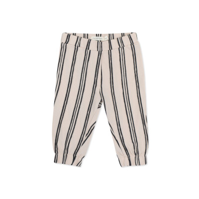 Baby pants textured stripes