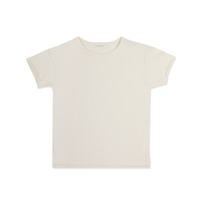 Textured oversized tee s/s