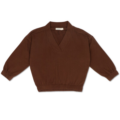 V-neck sweater