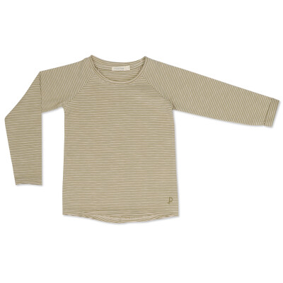 Raglan tee l/s stripes