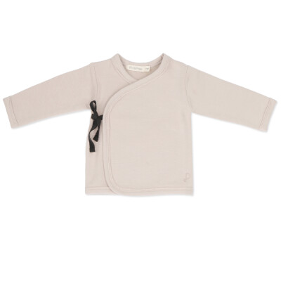 Cross-over baby cardigan cashmere-blend