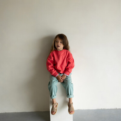 Chunky semi-cropped sweater