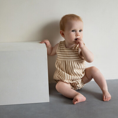 Bubble onesie stripes