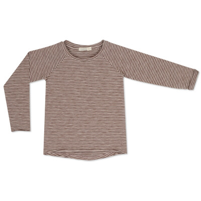 Raglan tee l/s stripes