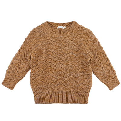 Chevron knit sweater