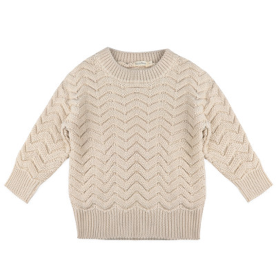 Chevron knit sweater
