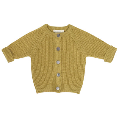 Cashmere-blend baby cardigan