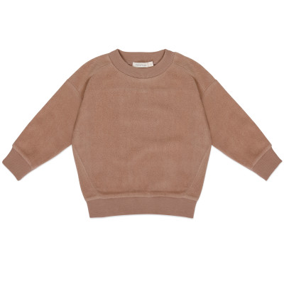 Oversized teddy sweater