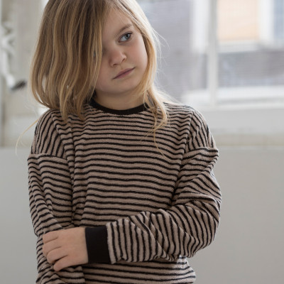 Sweater loopy stripes (sample)