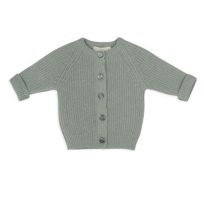 Cashmere-blend baby cardigan