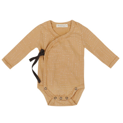 Cross-over body l/s drawn dots