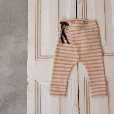 Teddy baby harem pants stripes