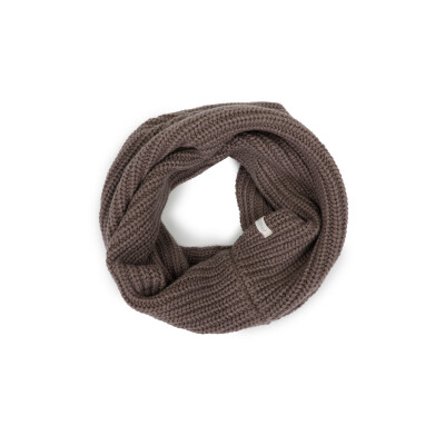 Cashmere-blend tube scarf