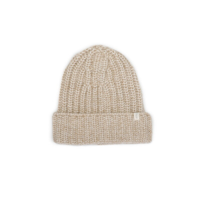 Recy-blend knit beanie